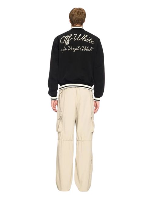 Giacca Varsity Souvenire OFF WHITE | 44MEH05FC9F0011001